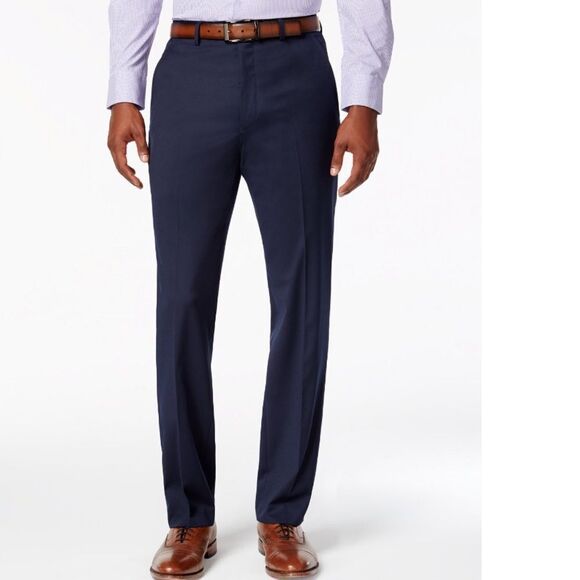 Alfani Men’s Solid Slim Fit Pants - Picture 1 of 5